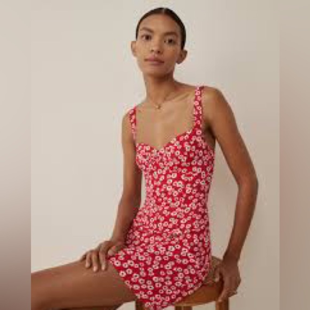 Reformation Baldwin Dress in Jenna print